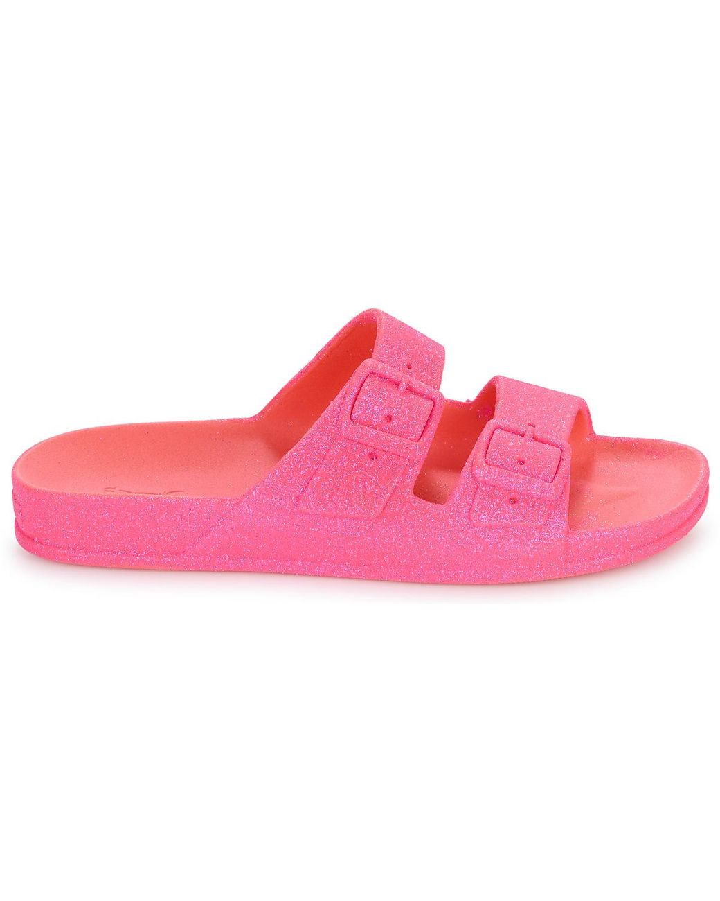 CACATOES Pink Mules / Casual Shoes Neon Fluo