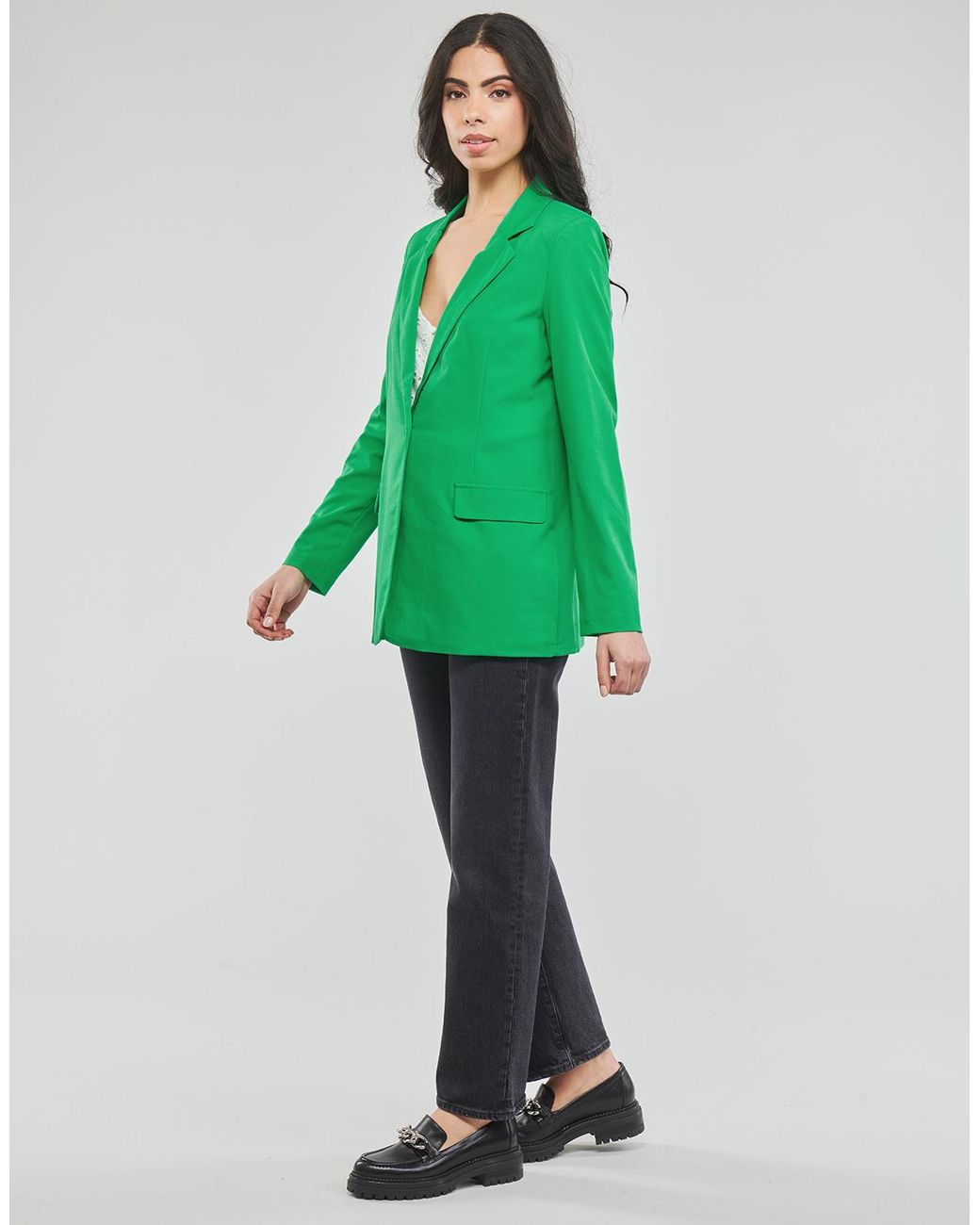 Vero Moda Green Jacket Vmzelda L/s Blazer Noos