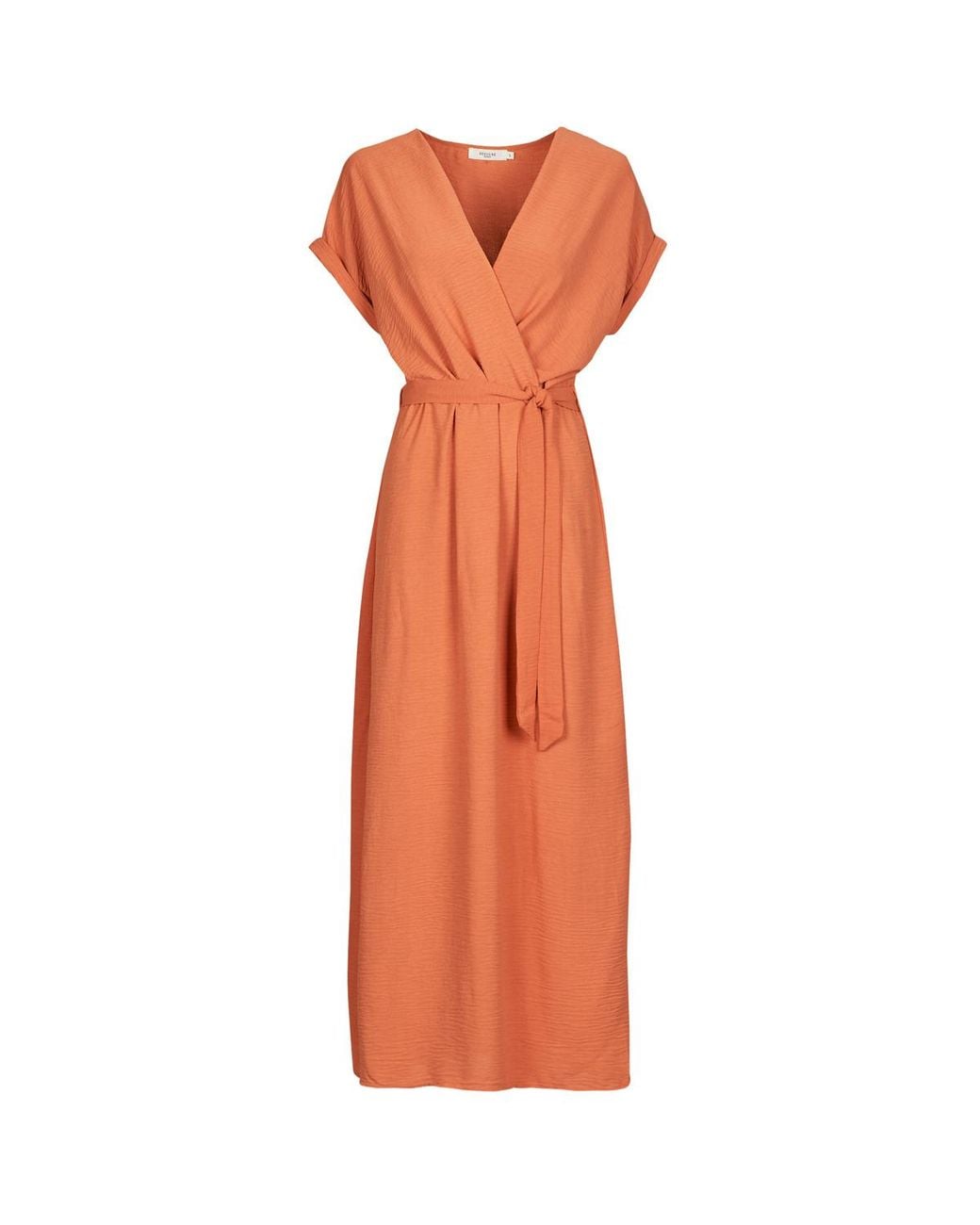 Deeluxe Orange Long Dress Teyssa
