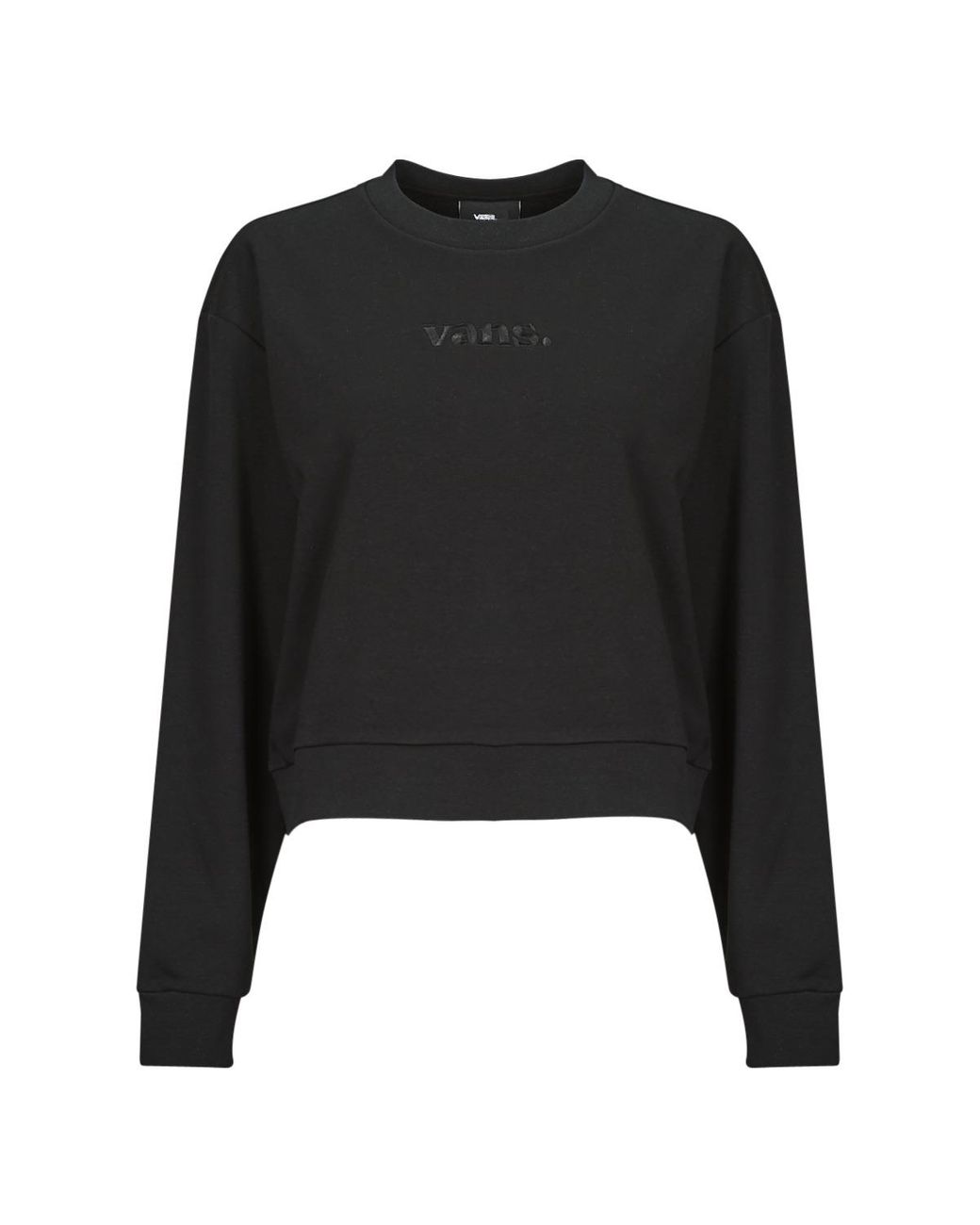 Vans Black Sweatshirts W Essential Ft Rlx Crew
