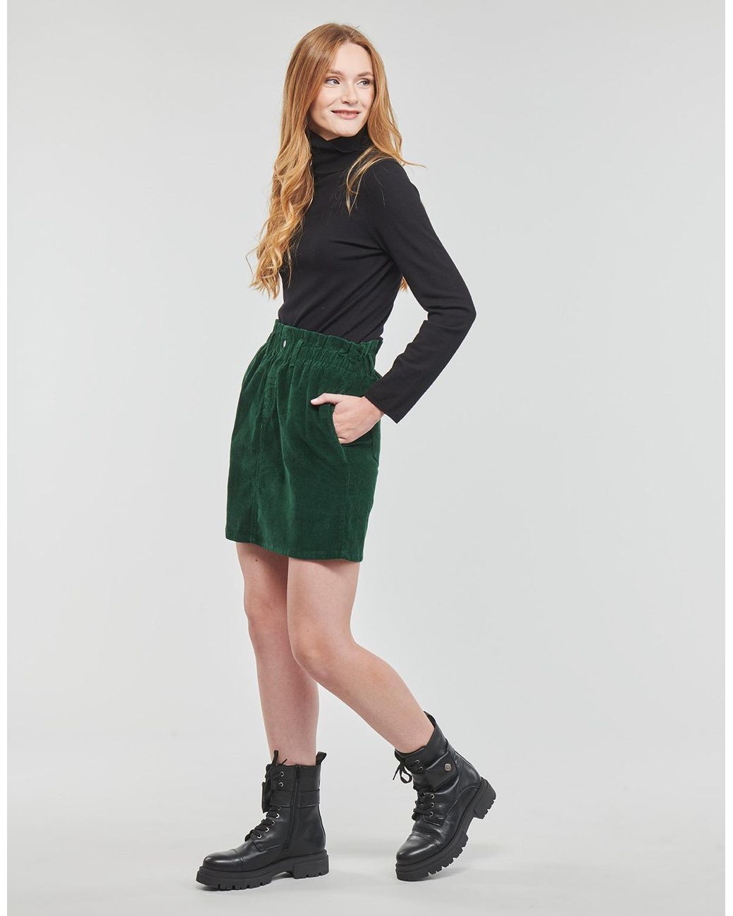 Noisy May Green Nmjudo Skirt