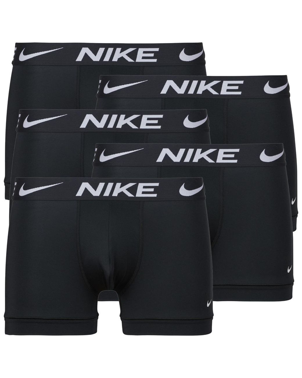 Nike Black Boxer Shorts Trunk 5pk for men