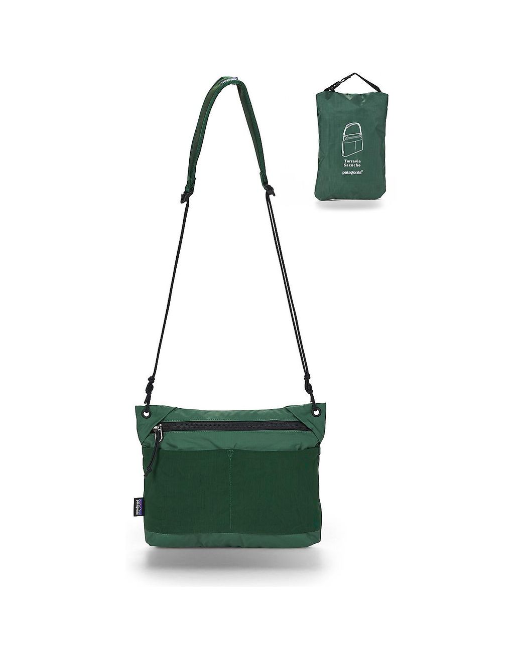 Patagonia Green Shoulder Bag Terravia Sacoche
