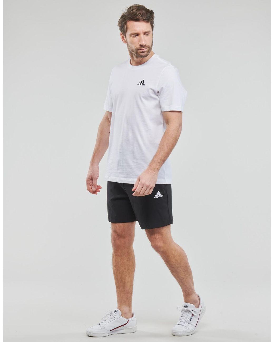 Adidas Blue T Shirt Sl Sj T for men