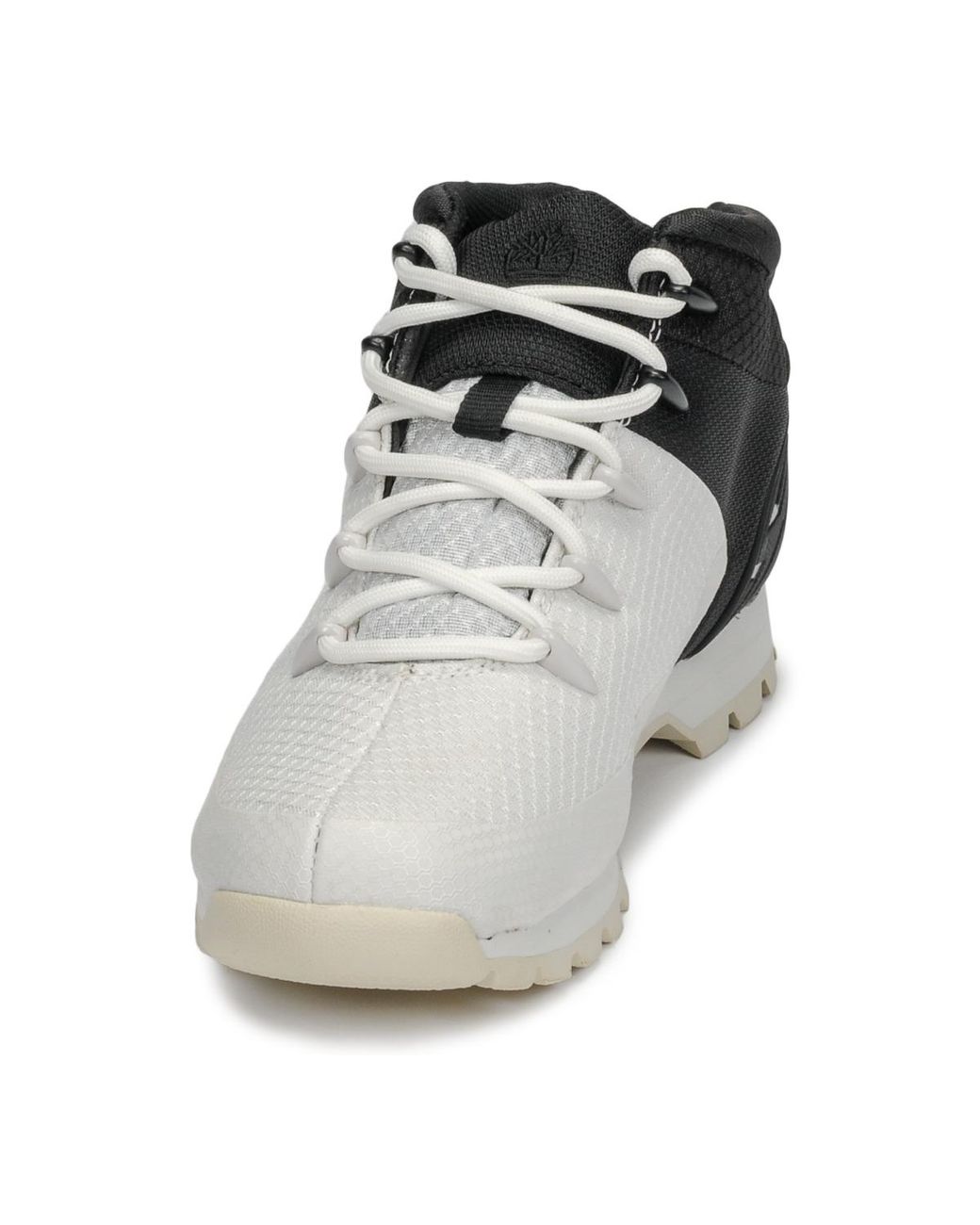 Timberland Euro Sprint Fabric Mid Boots in White for Men | Lyst UK