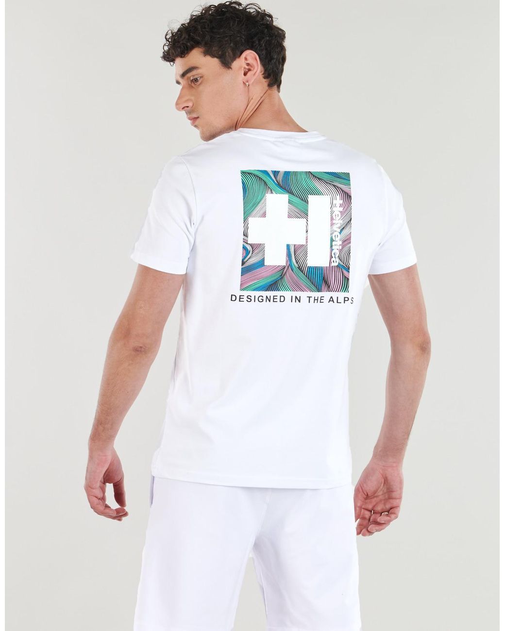 Helvetica White T Shirt Lee for men