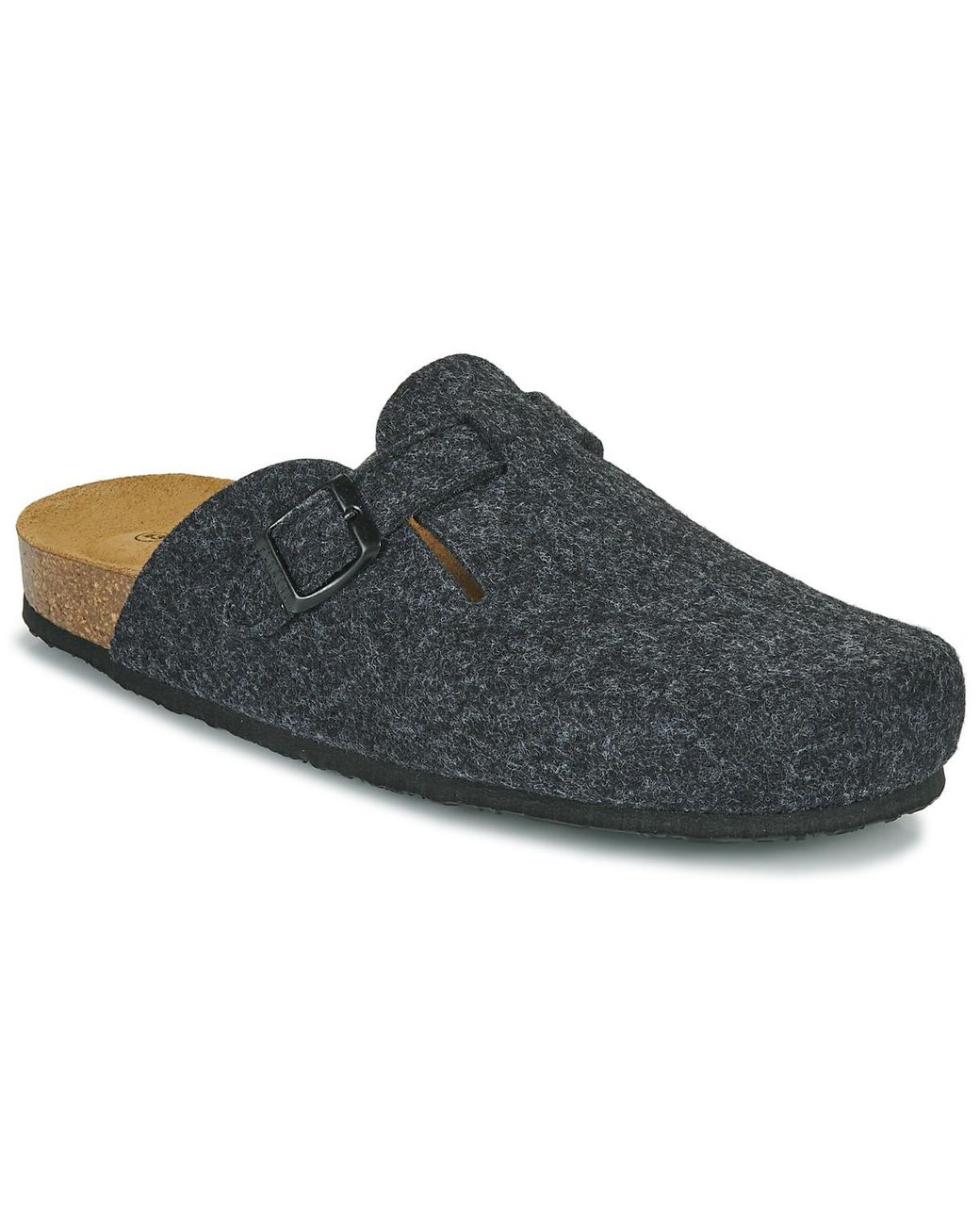 Plakton Black Blog Flip Flops for men