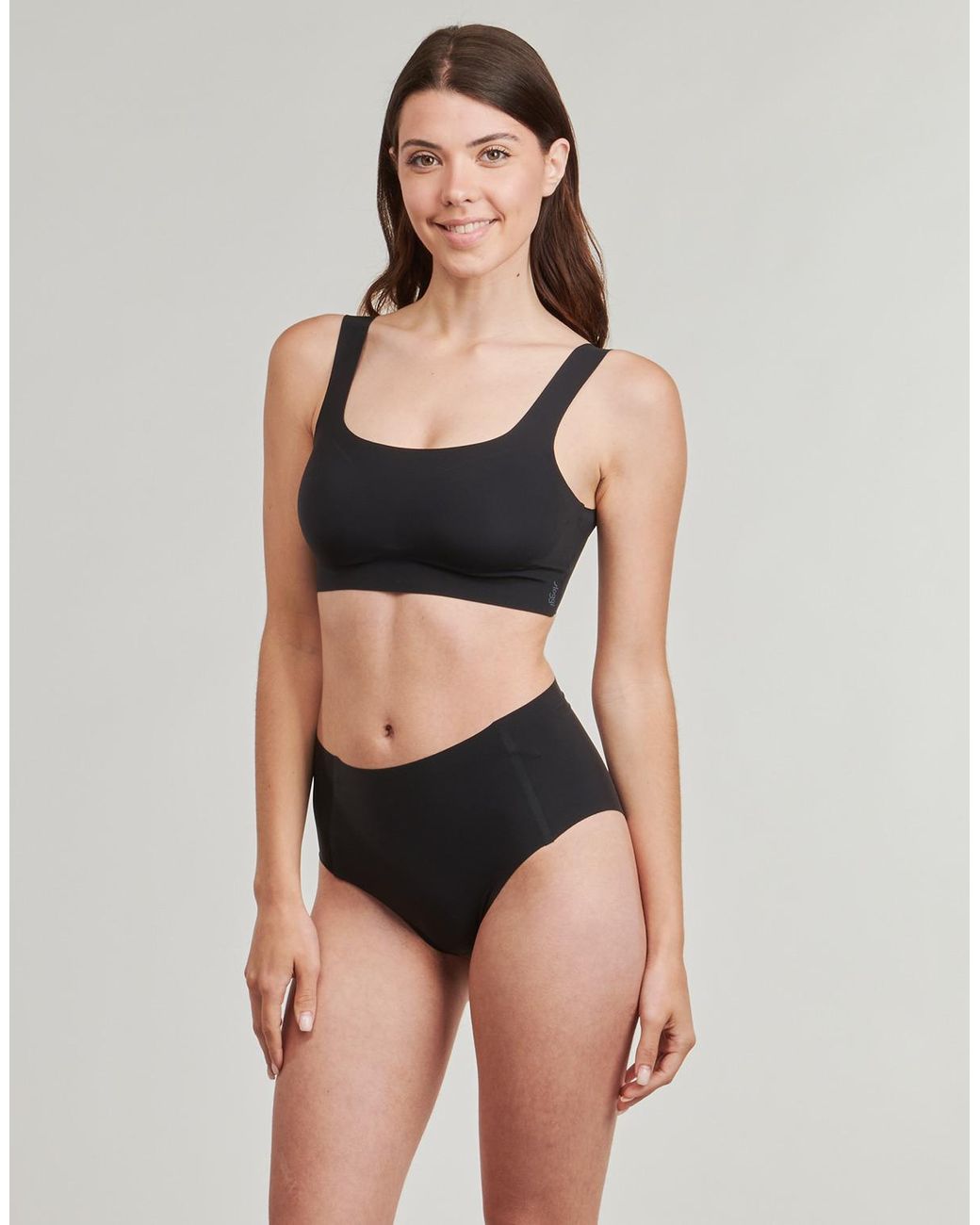 Sloggi Black Sports Bras Zero Feel 2.0 Top