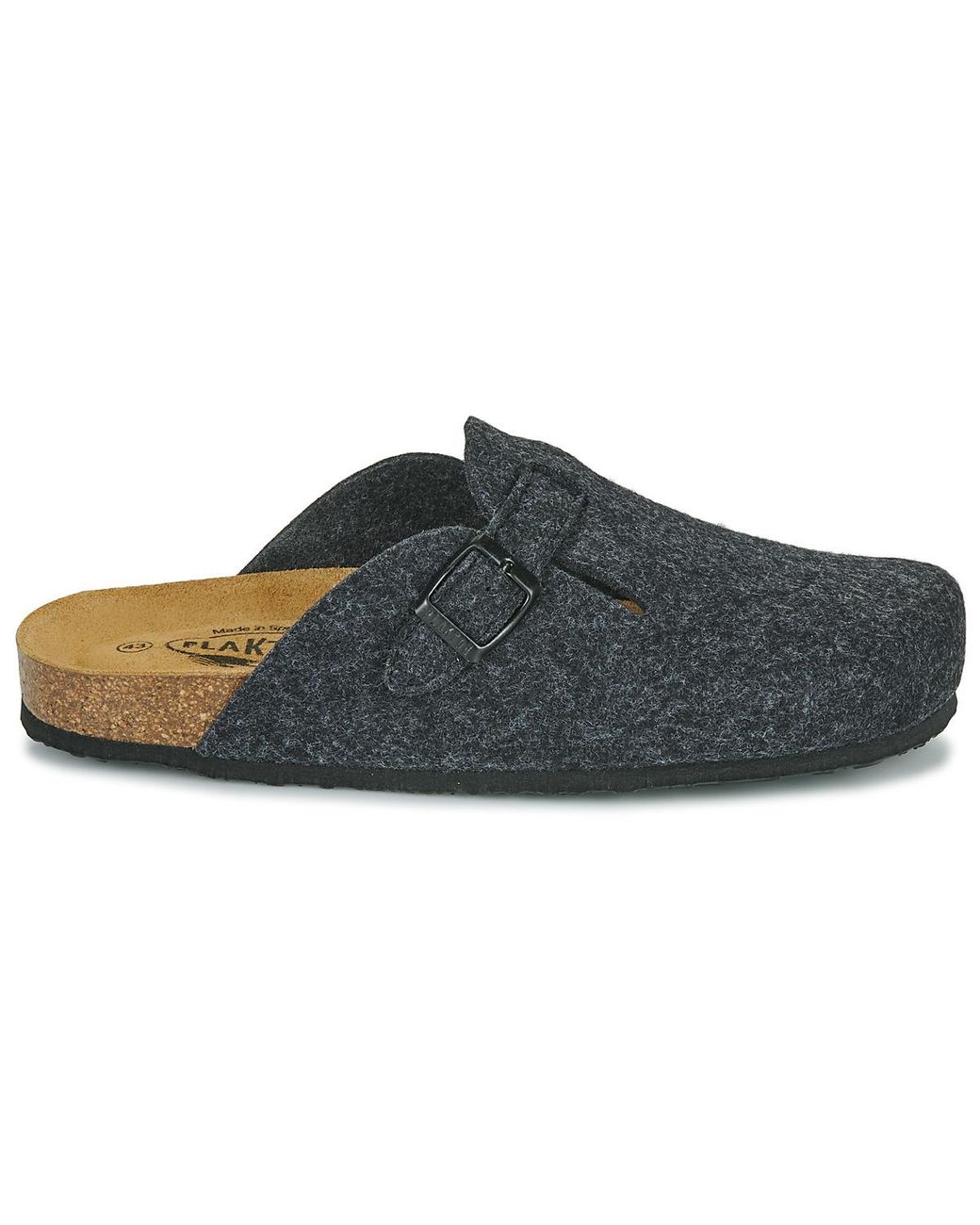 Plakton Black Blog Flip Flops for men