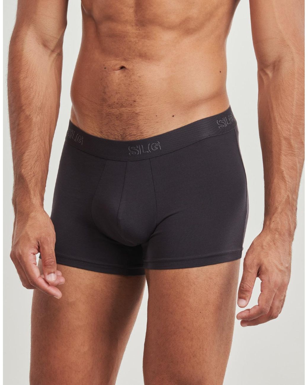Sloggi Black Boxer Shorts Slg Base Trunk C2p for men