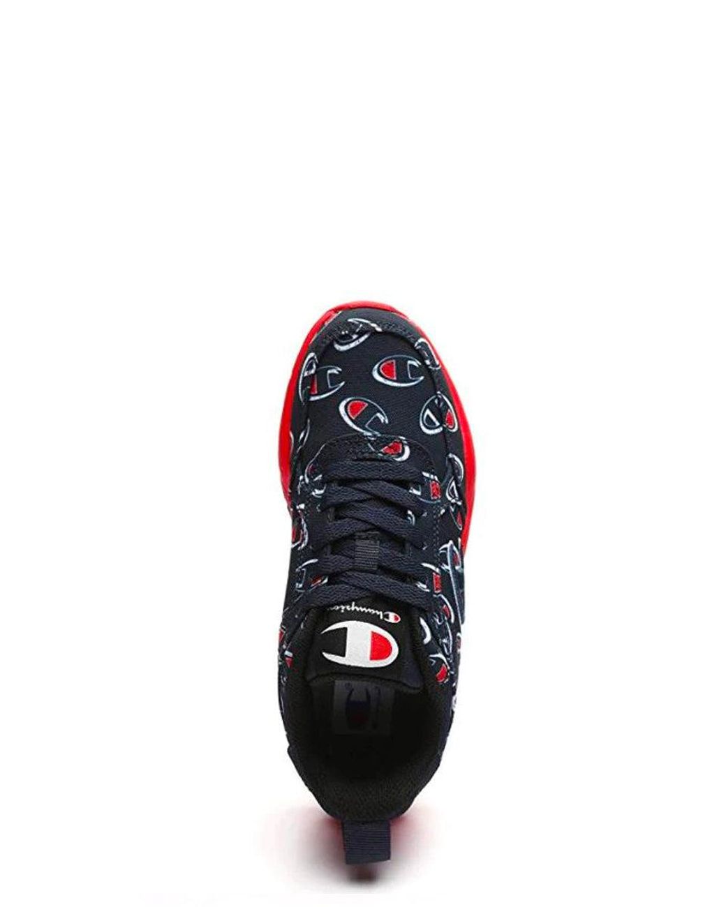 Champion 93eighteen Repeat C Sneakers Navy/red for Men | Lyst