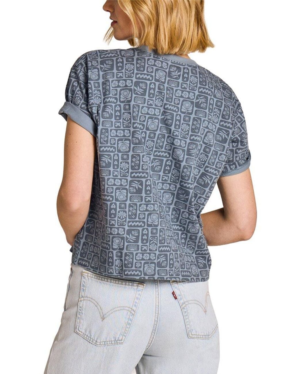 Life Is Good. Blue Crusher Boxy T-Shirt