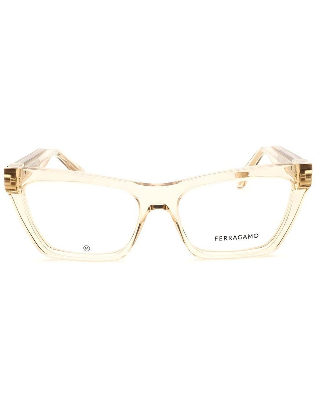 Ferragamo Metallic 54Mm Optical Frames
