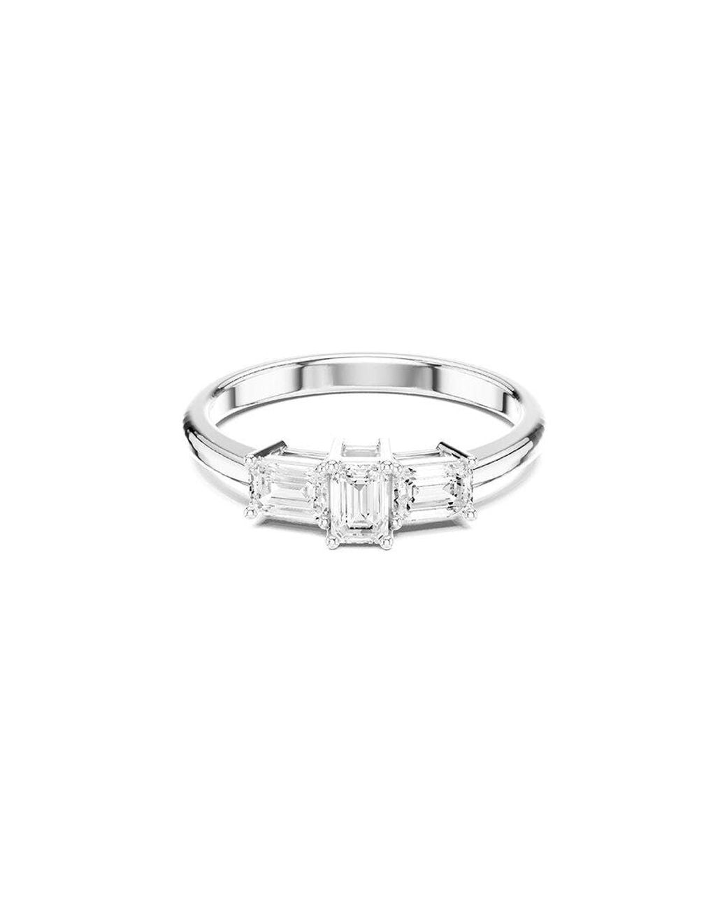 Amairah White 14K 1.75 Ct. Tw. Lab-Grown Diamond 3 Stone Ring