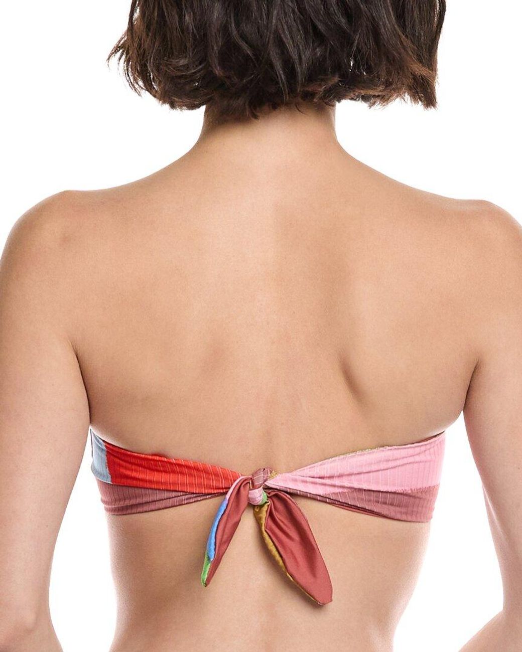 Vitamin A Pink Ursula Bandeau Bikini Top