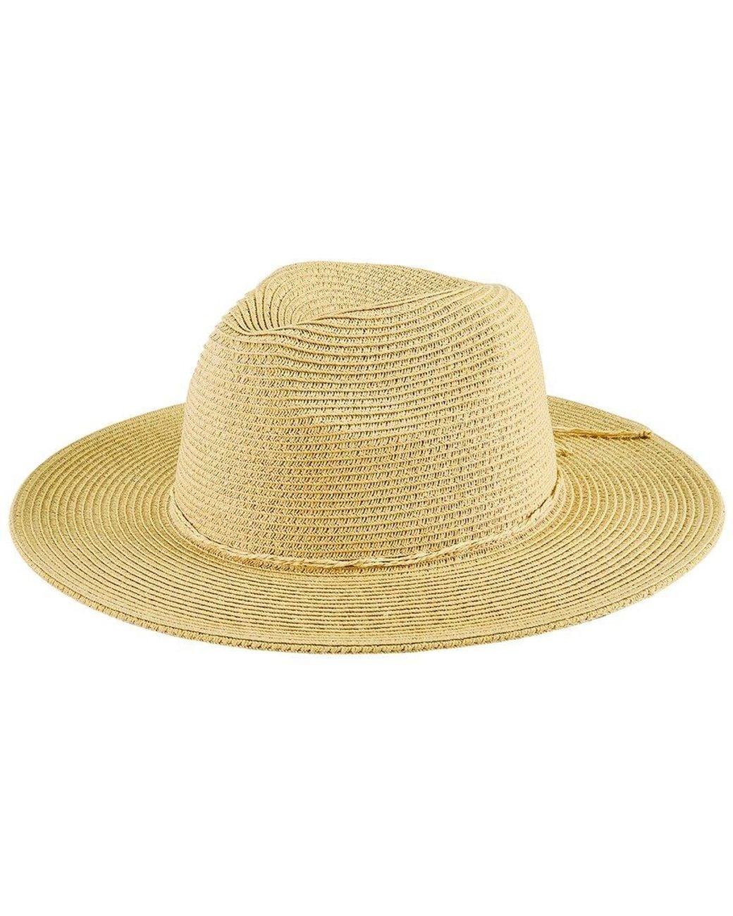 San Diego Hat Natural Water-Repellent Fedora