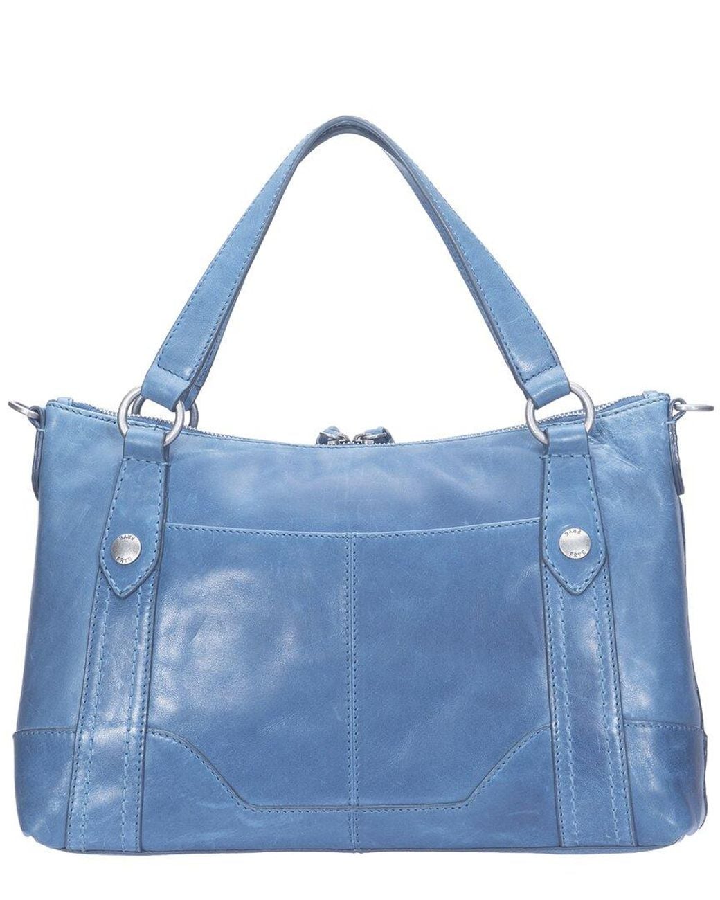 Frye Blue Melissa Leather Satchel