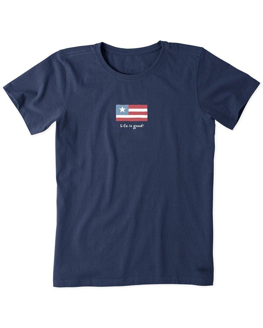 Life Is Good. Blue Crusher T-Shirt