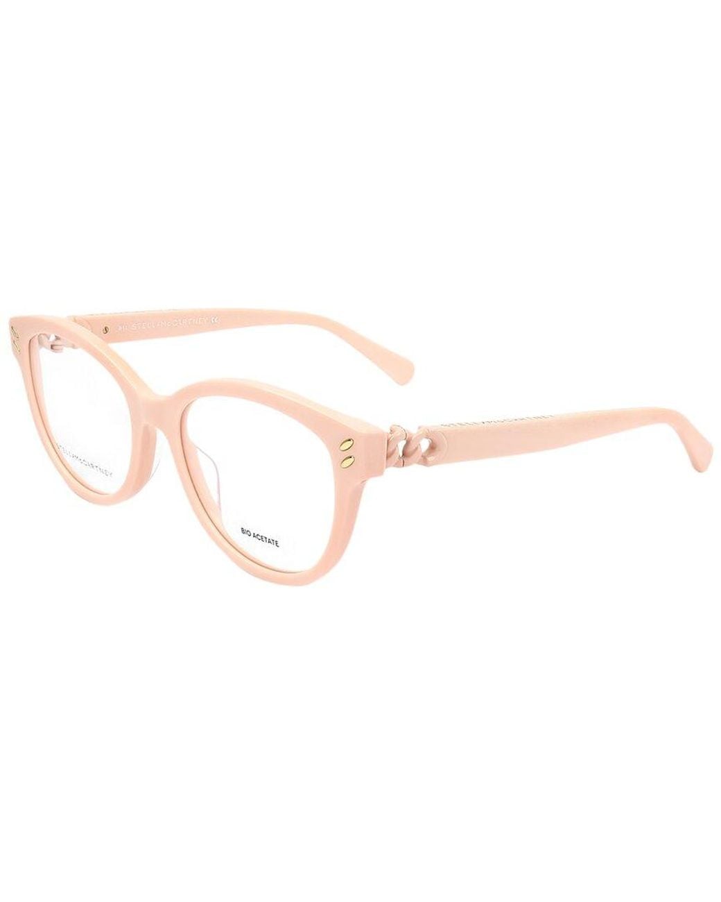 Stella McCartney White Sc50006i 53mm Optical Frames