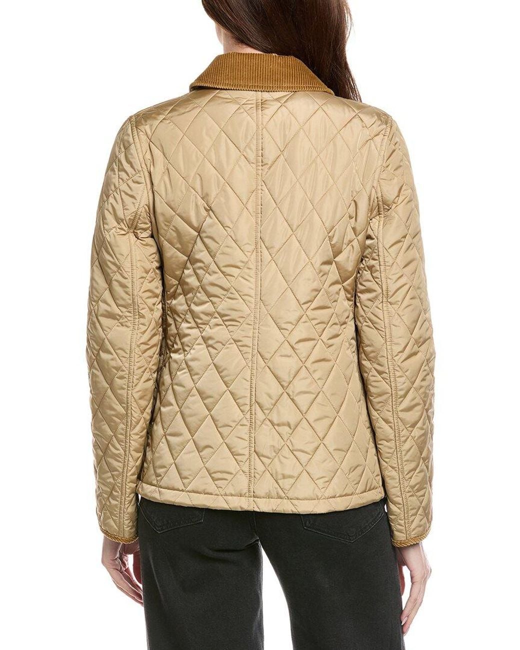Burberry Natural Quilted Jacket