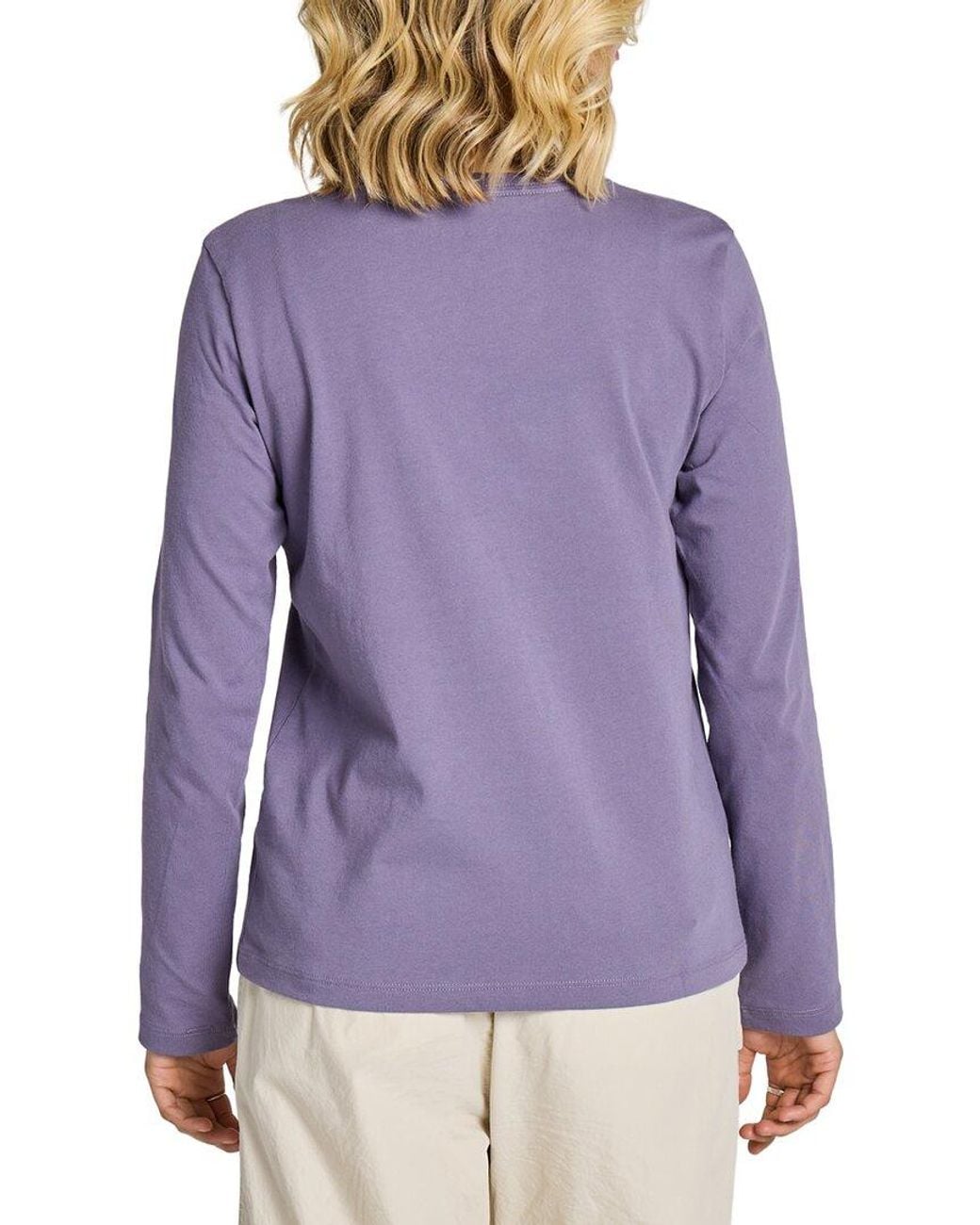 Life Is Good. Purple Crusher V-Neck T-Shirt