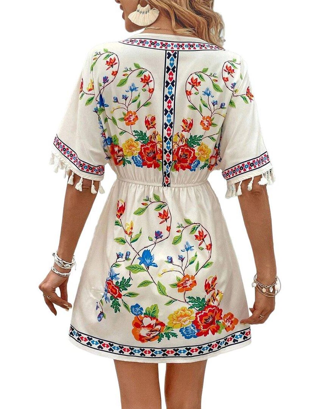 Kayla Paris White Mini Dress