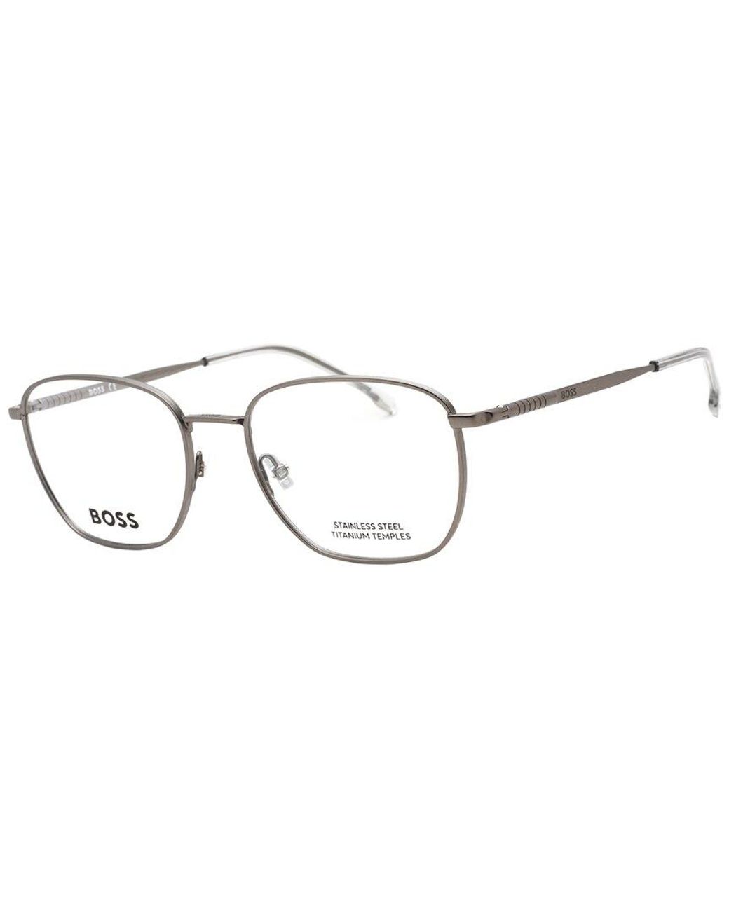 Boss Metallic Boss 1415 55Mm Optical Frames for men