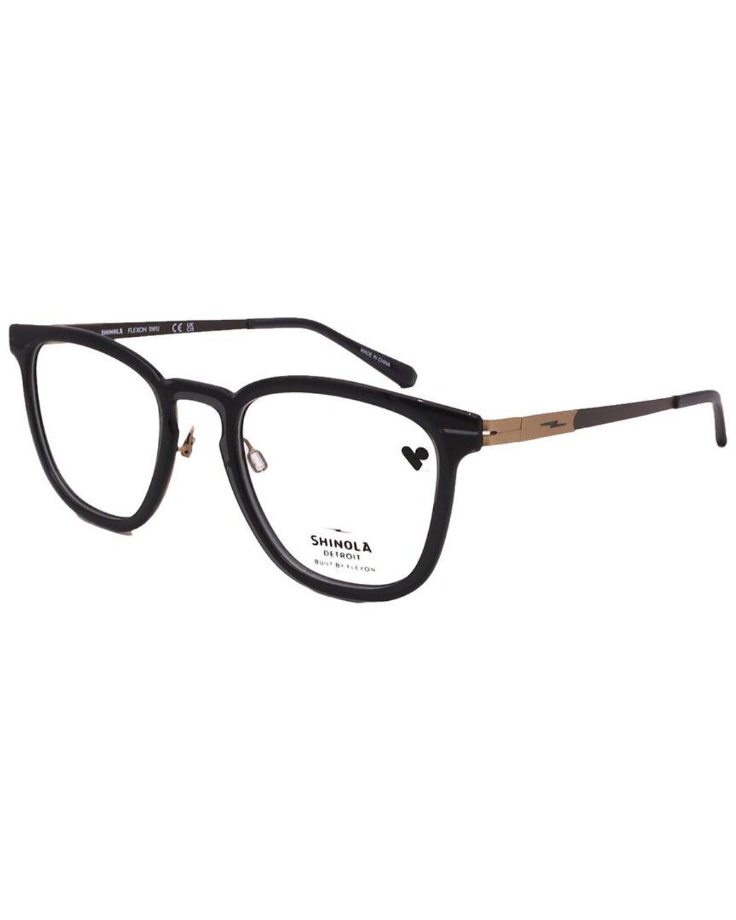 Shinola Black Sh37001 50Mm Optical Frames