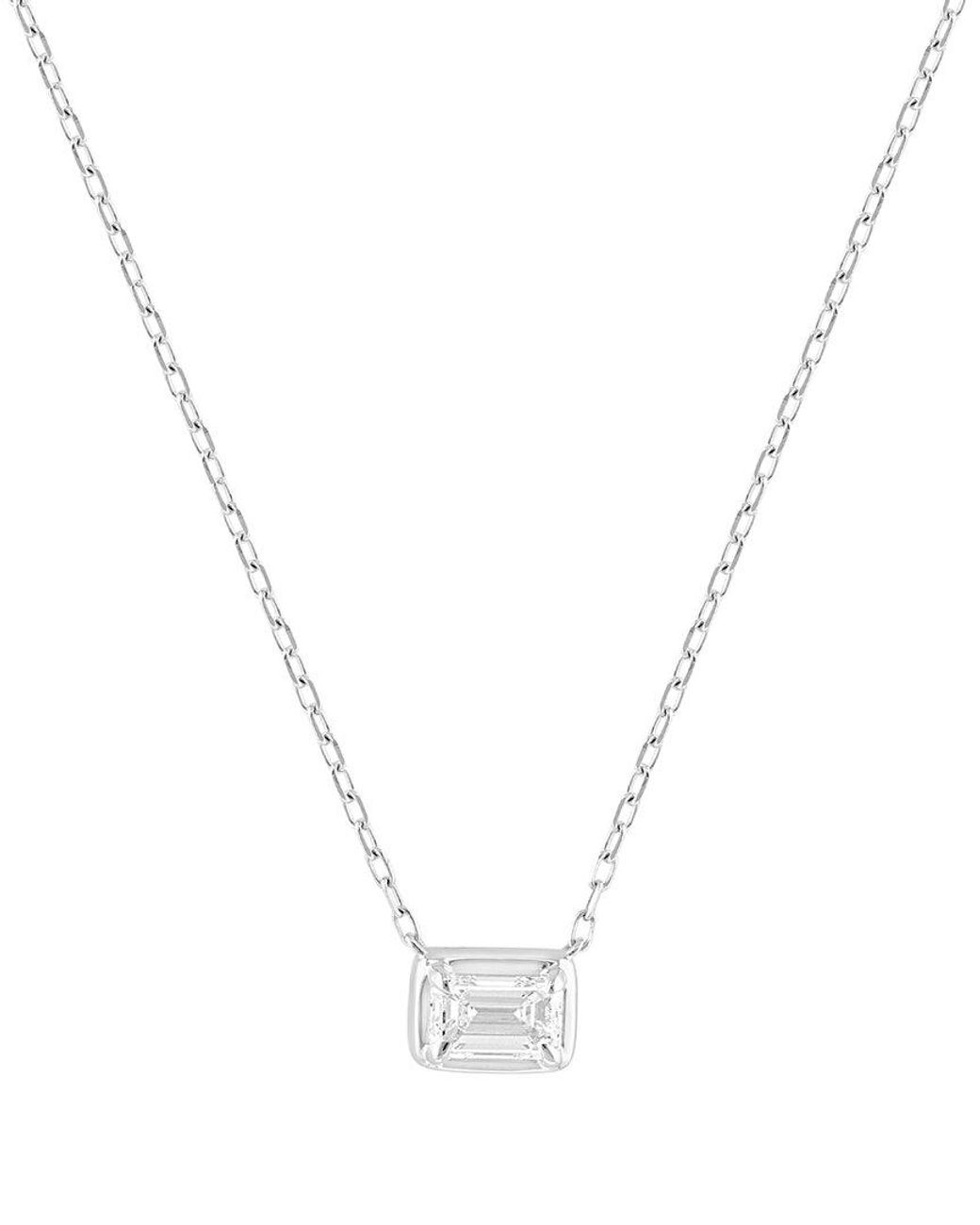 Effy Fine Jewelry Metallic 14K 0.49 Ct. Tw. Lab-Grown Diamond Necklace