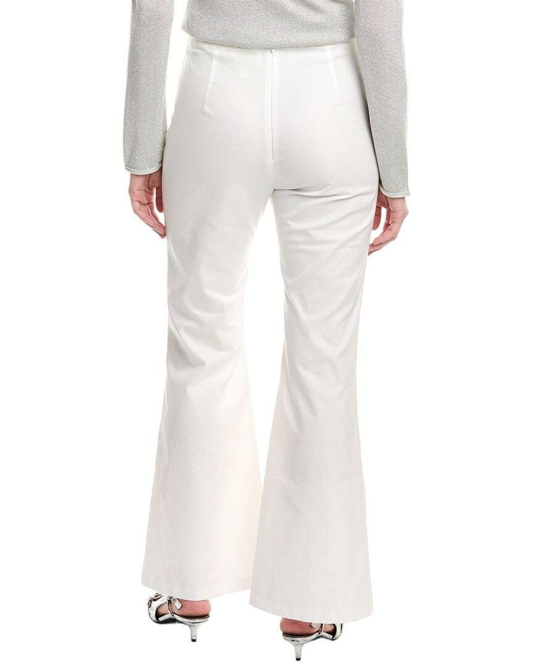 FLORA BEA NYC White Maxine Pants
