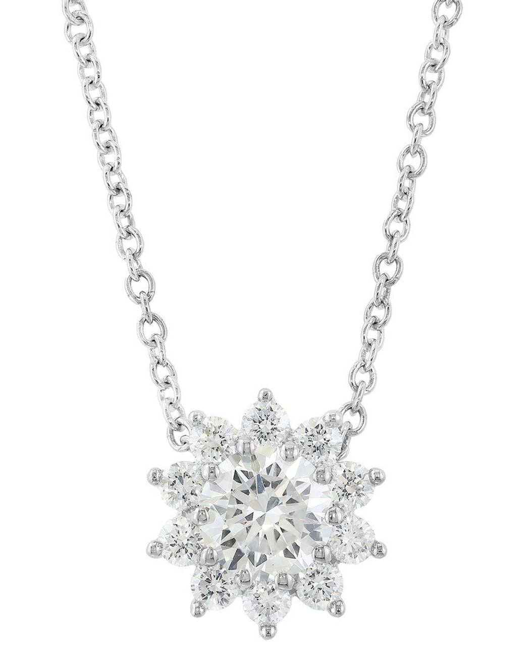 Effy Fine Jewelry Metallic 0.78 Ct. Tw. Lab-Grown Diamond Necklace