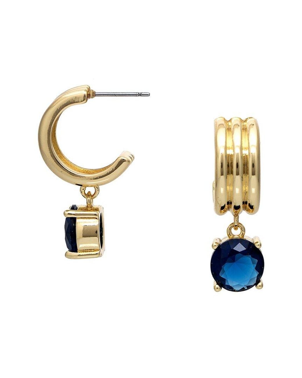 Rivka Friedman Metallic 18K Plated Dangle Earrings