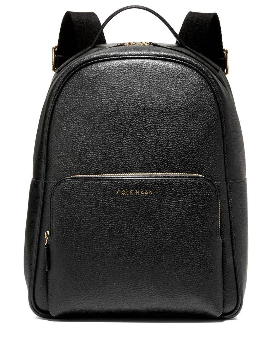 Cole Haan Delancey Leather Backpack in Black | Lyst display picture 1