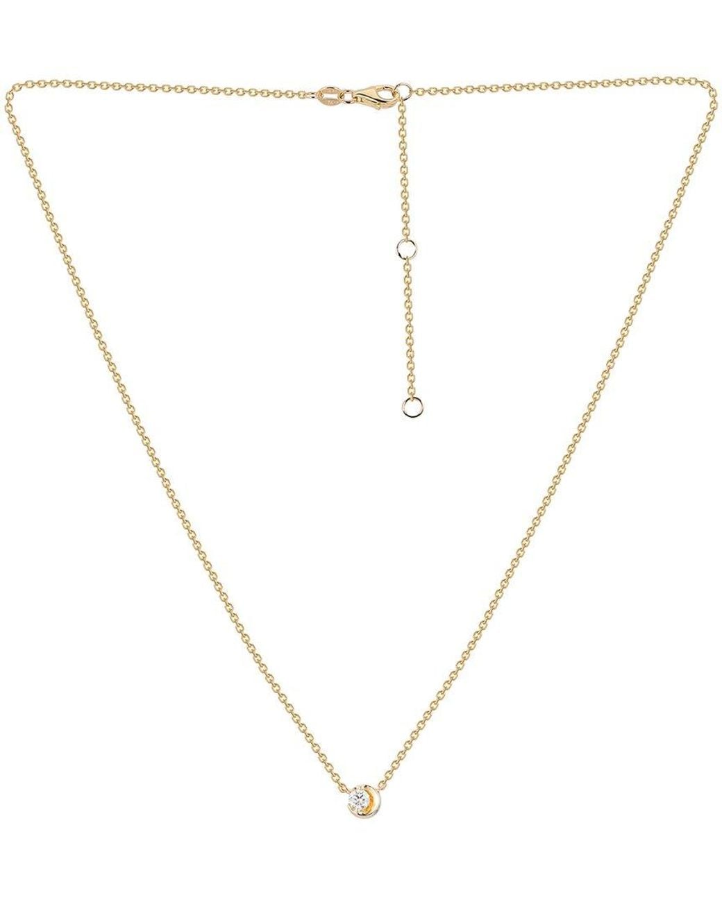 Gregg Ruth White 14K 0.15 Ct. Tw. Diamond Pendant