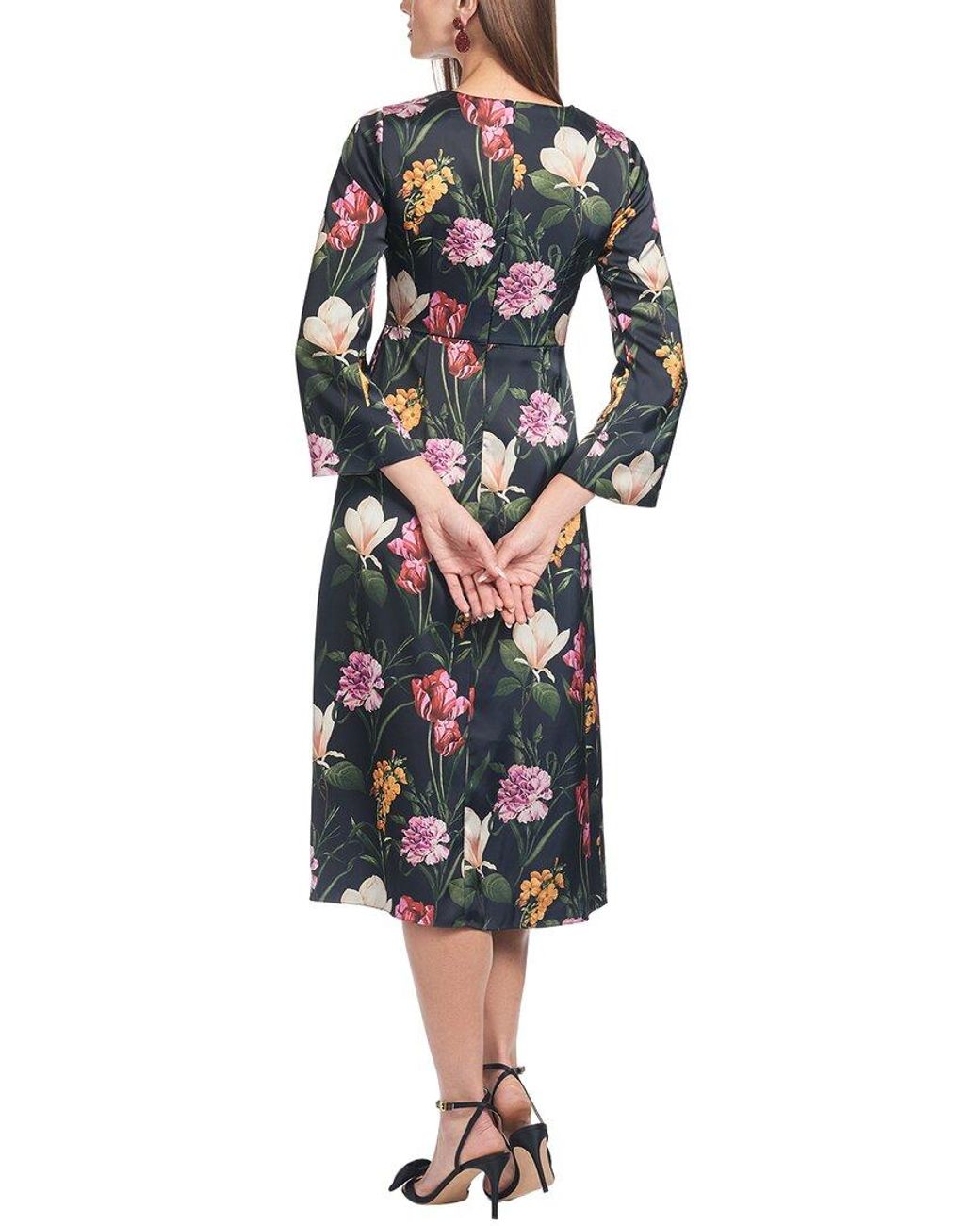 Sachin & Babi Red Alexa Midi Dress