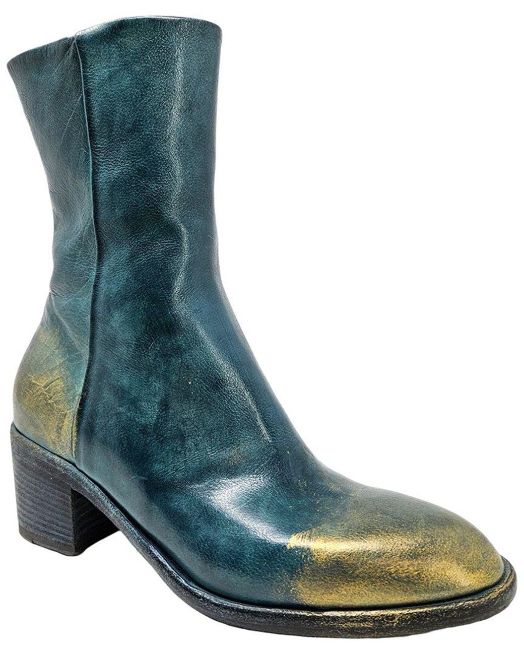 Madison Maison Blue Leather Boot