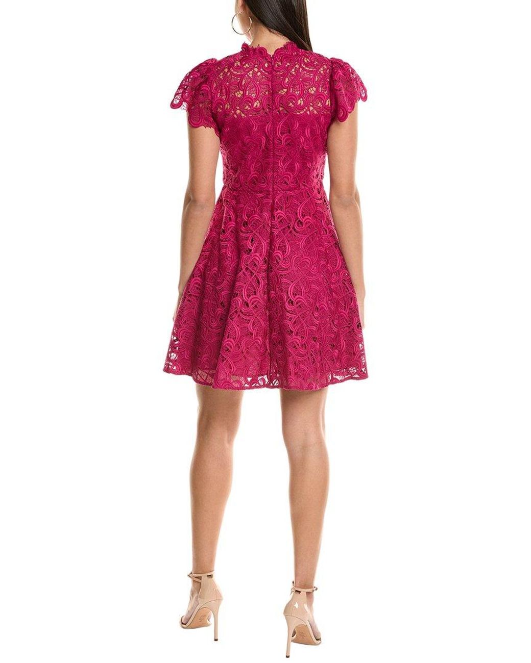 Shoshanna Red Everlie Mini Dress