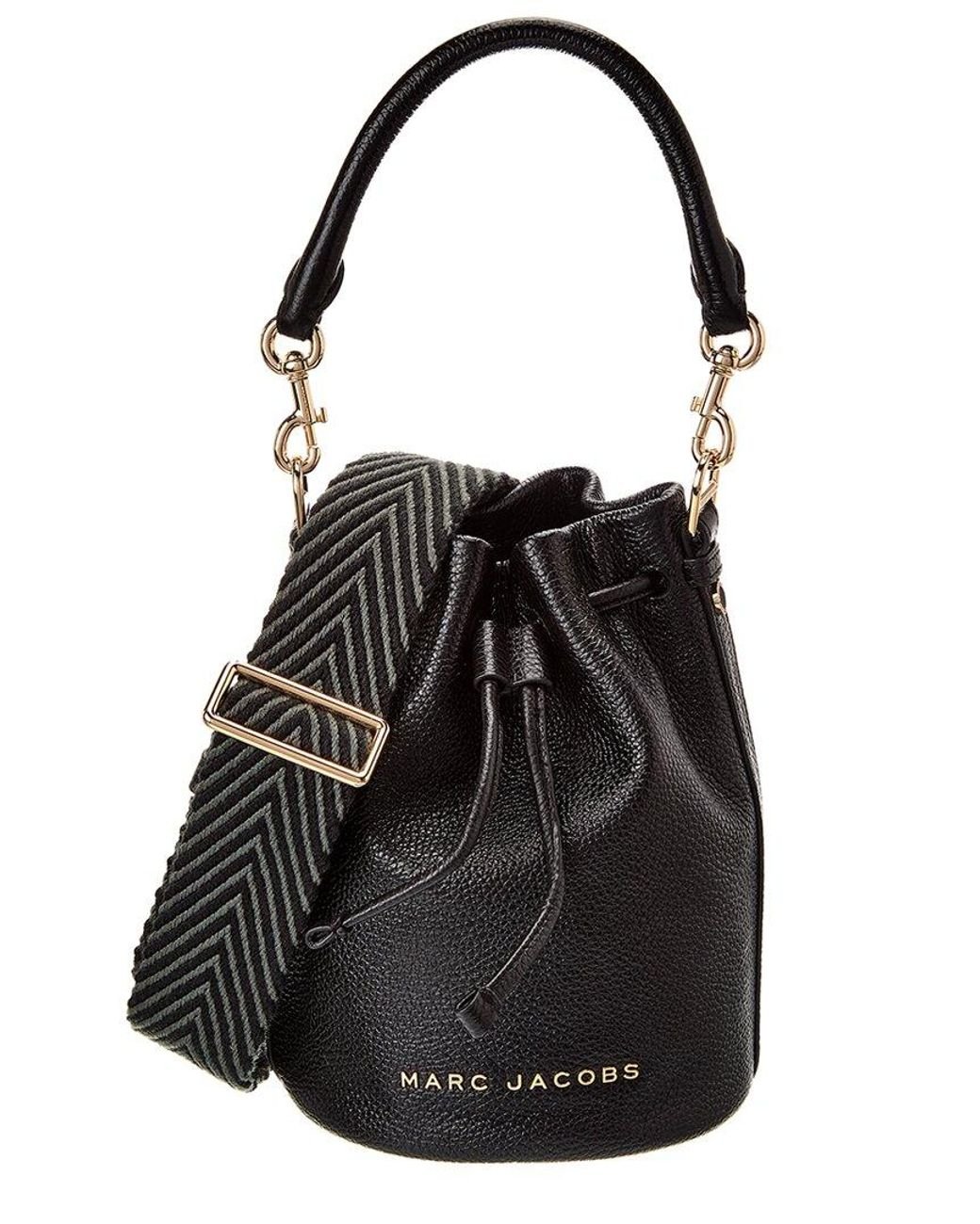 Marc Jacobs Leather Bucket Bag in Black Lyst
