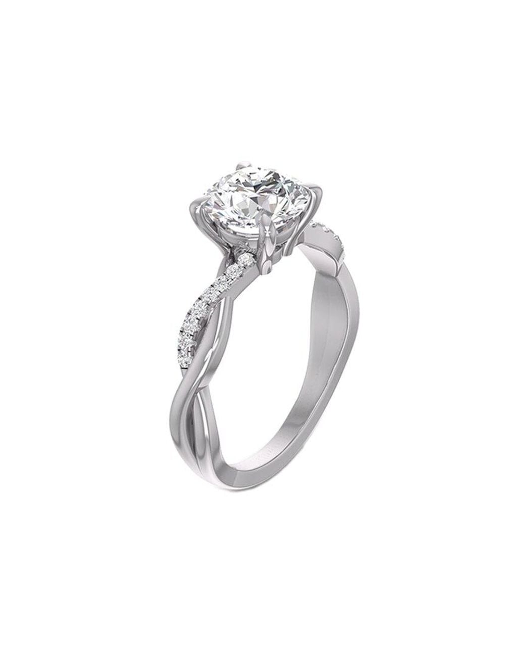 Lab Grown Diamonds White 14K 2.50 Ct. Tw. Lab-Grown Diamond Agatha Ring