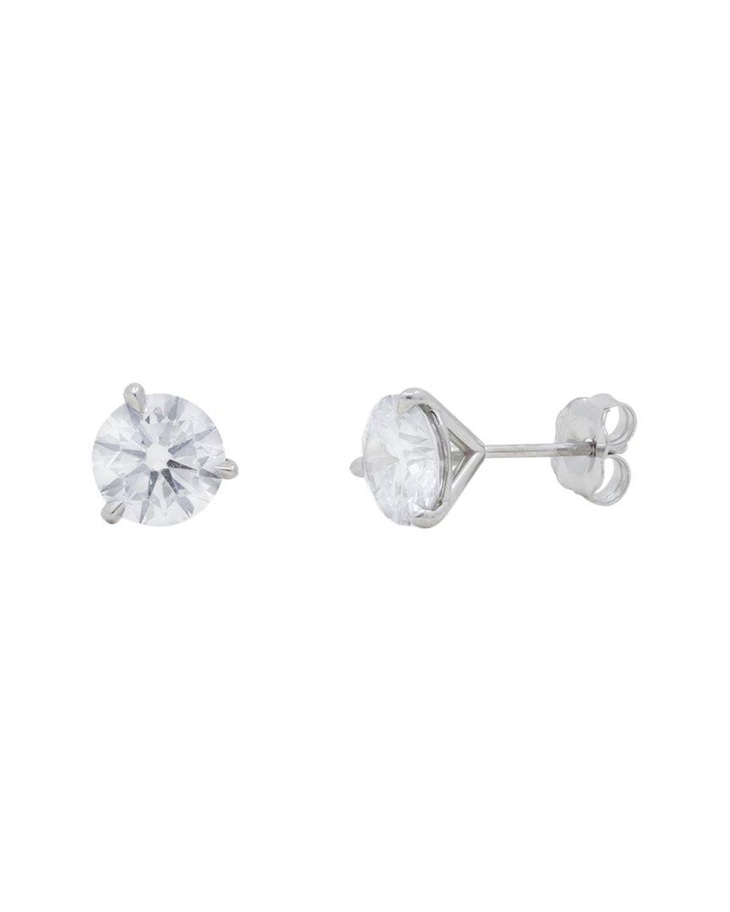 Diana M Metallic Diana M. Fine Jewelry 14k 2.66 Ct. Tw. Lab Grown Diamond Studs