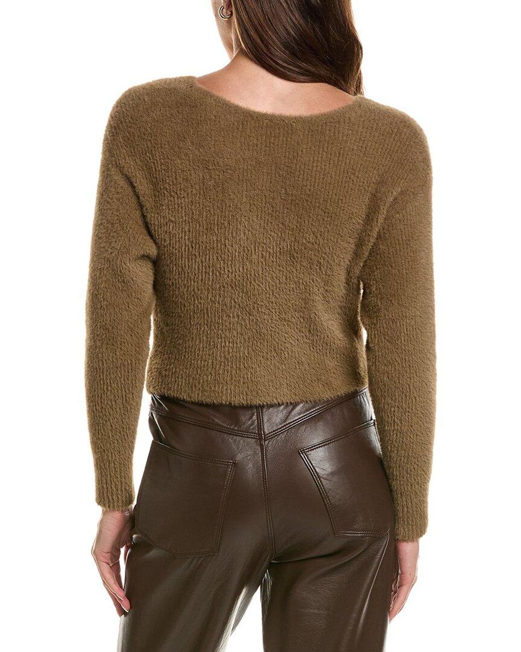 L'Agence Green Antonella Surplus Pullover