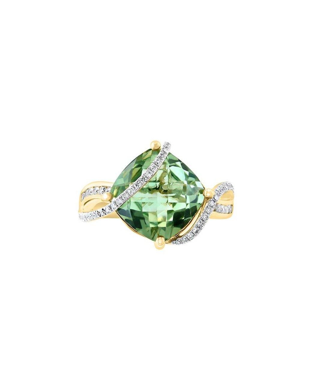 Effy Fine Jewelry Green 14K 5.01 Ct. Tw. Diamond & Ring