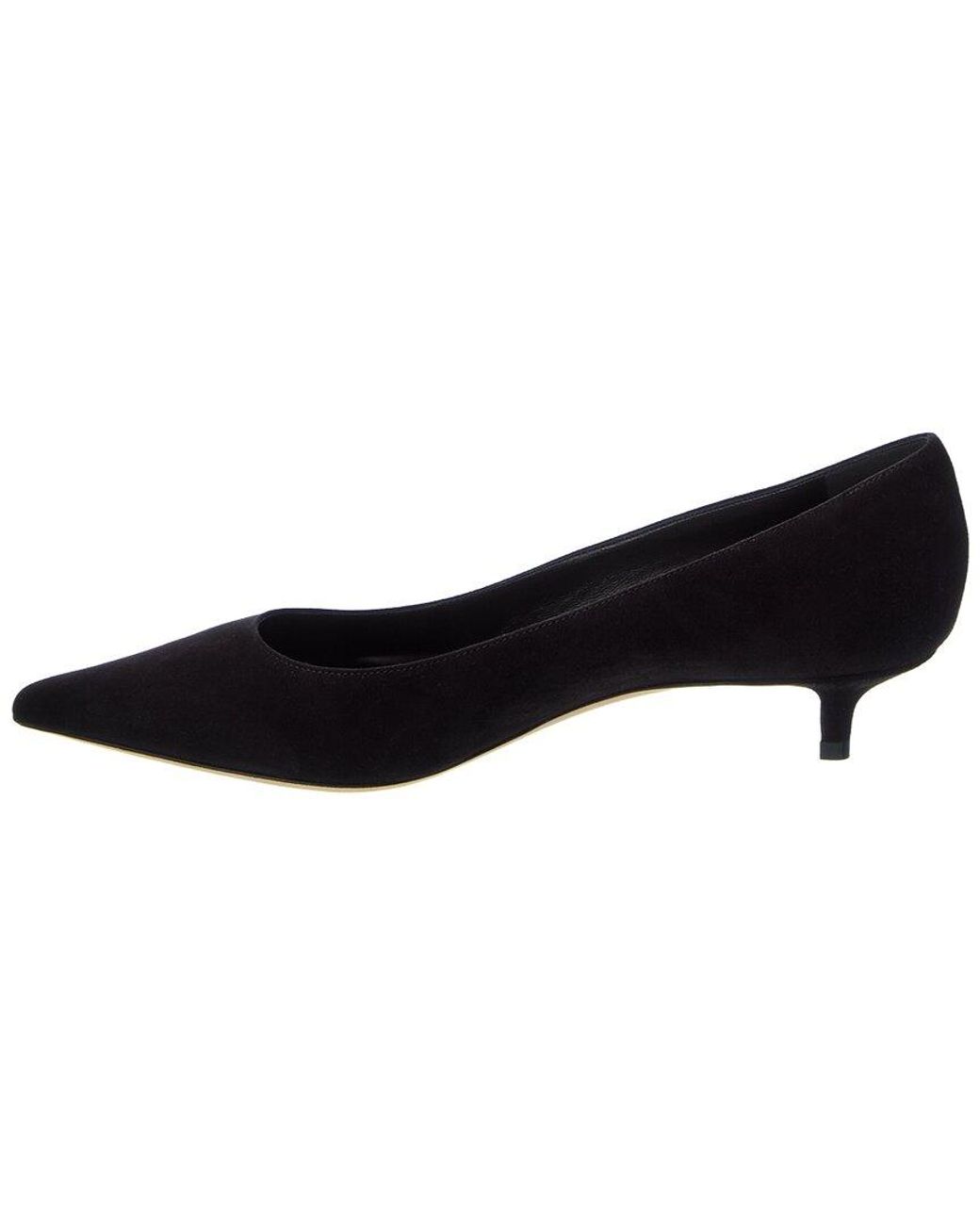 Jimmy Choo Black Amelia Suede Pump