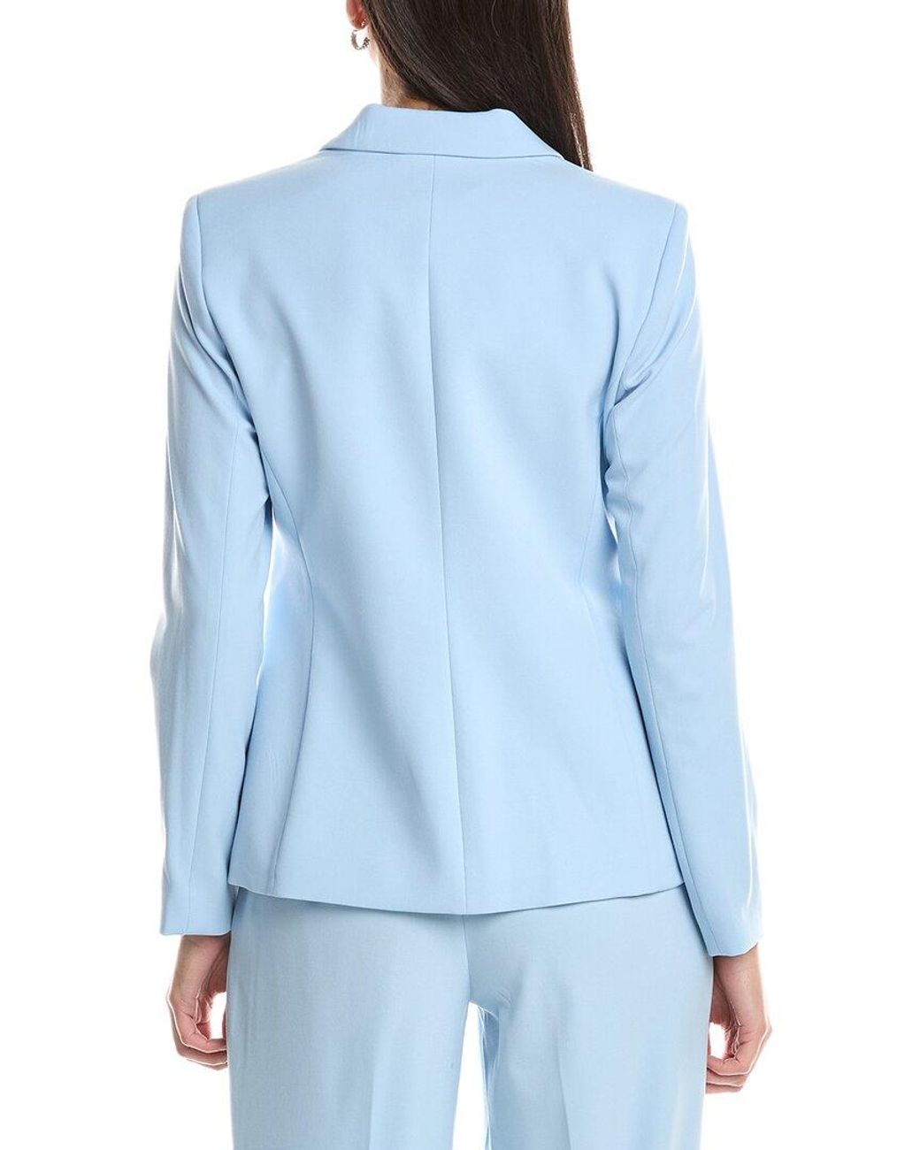 Tahari Blue Petite Blazer