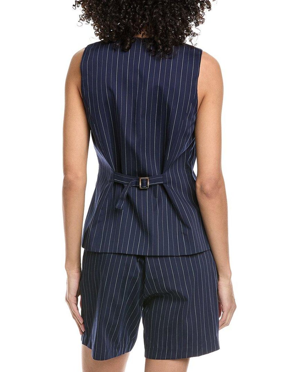 J.McLaughlin Blue Darby Vest