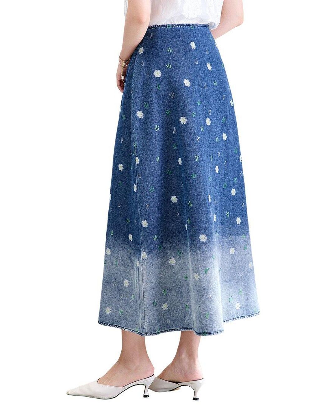 WLZD Blue Skirt
