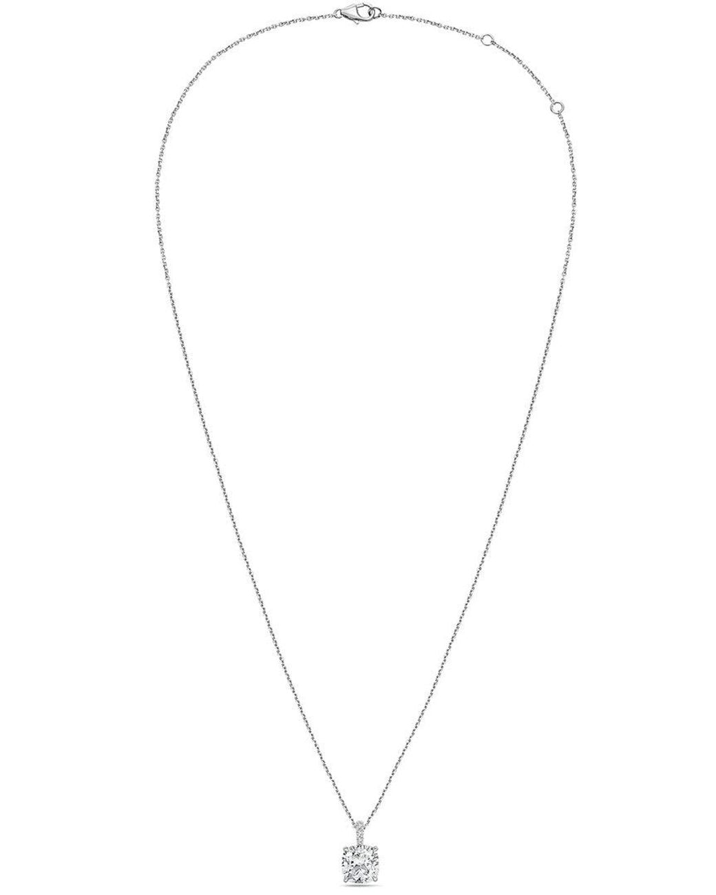 Diana M Multicolor Diana M. 14K 1.00 Ct. Tw. Lab-Grown Diamond Necklace