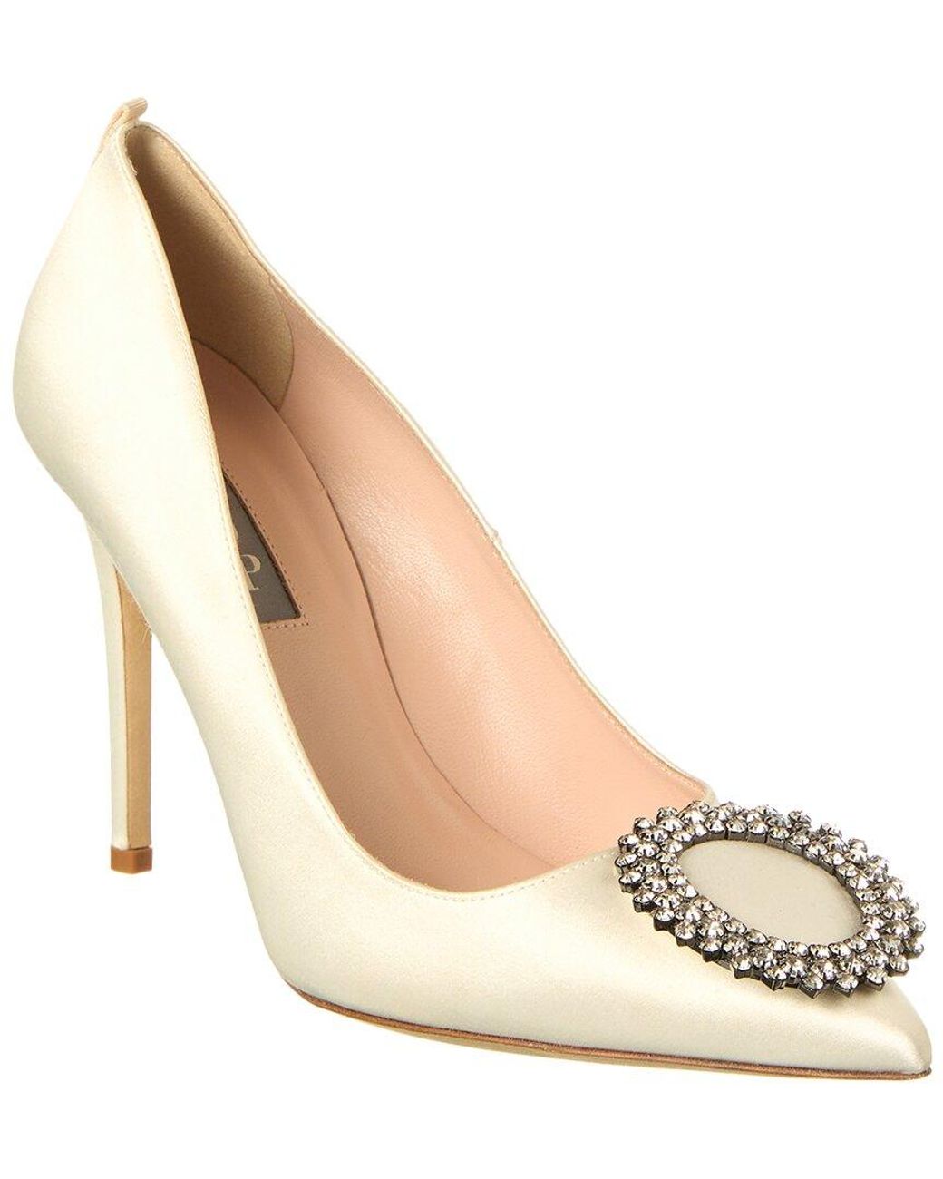 SJP by Sarah Jessica Parker Metallic Sly 100 Satin Pump
