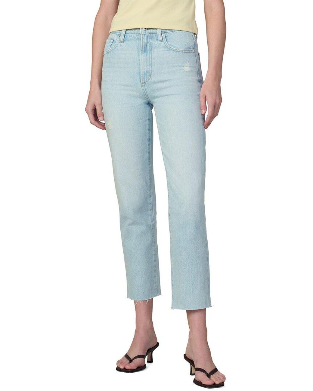 Joe's Jeans Blue The Margot Slim Ankle W Raw Hem Jean