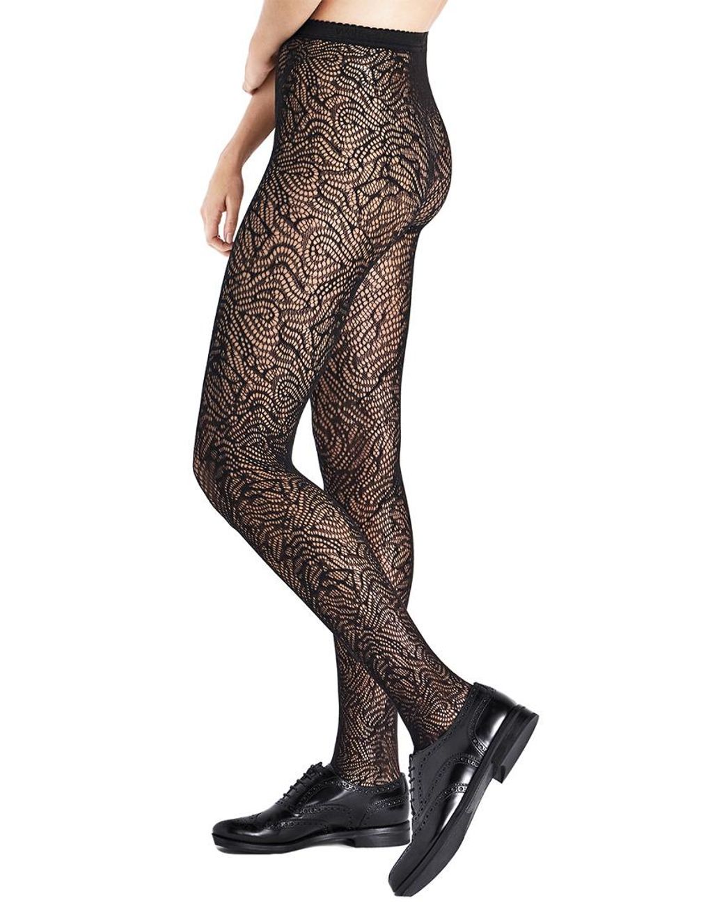 Wolford Mystic Amber Tights Fine Patterned Tights